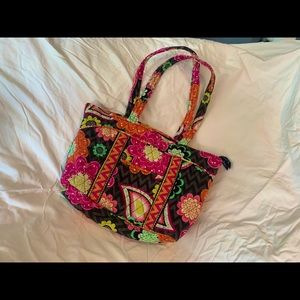 Ziggy Zinnia Vera Bradley mini tote bag.